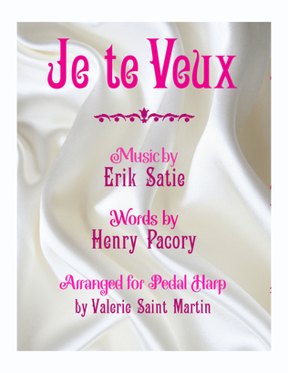 Erik Satie - Je Te Veux - Harp Solo