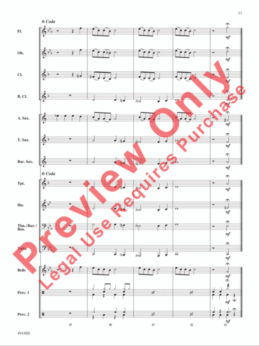 The Pink Panther The Pink Panther Concert Band scores gallery preview page 12