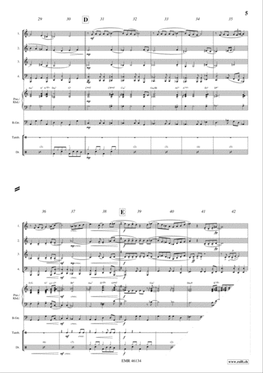 The Man I Love Woodwind Quartet scores gallery preview page 5