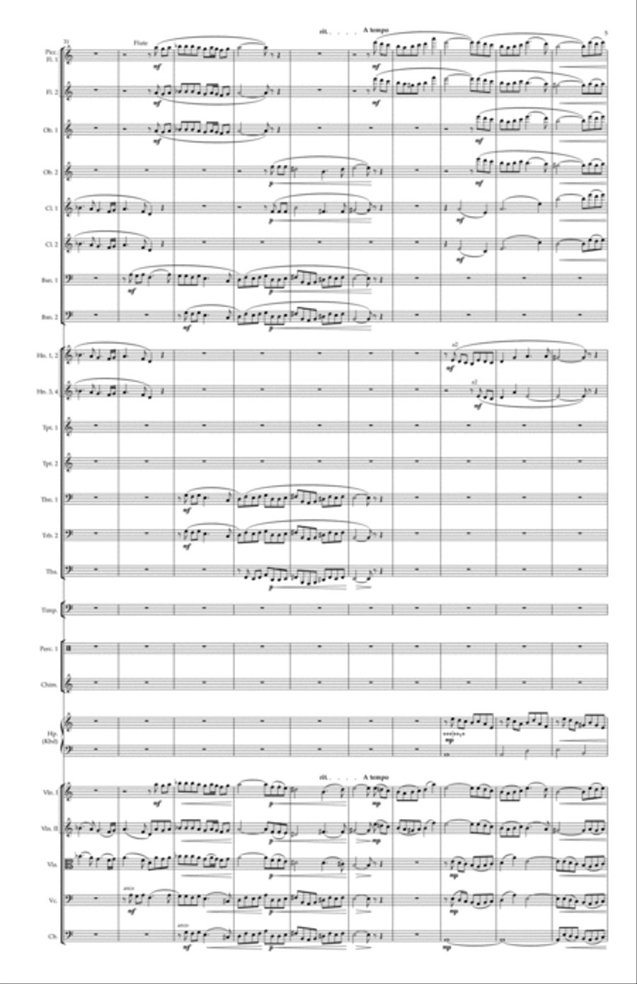 The Immigrant Full Orchestra scores gallery preview page 5