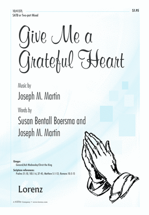 Give Me a Grateful Heart