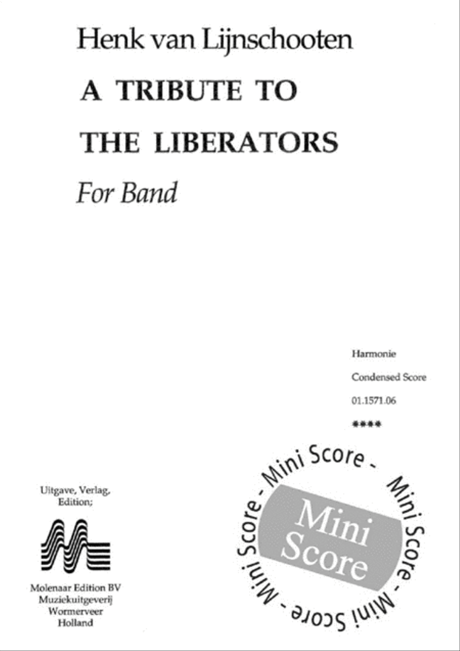 A Tribute to the Liberators Concert Band scores gallery preview page 4