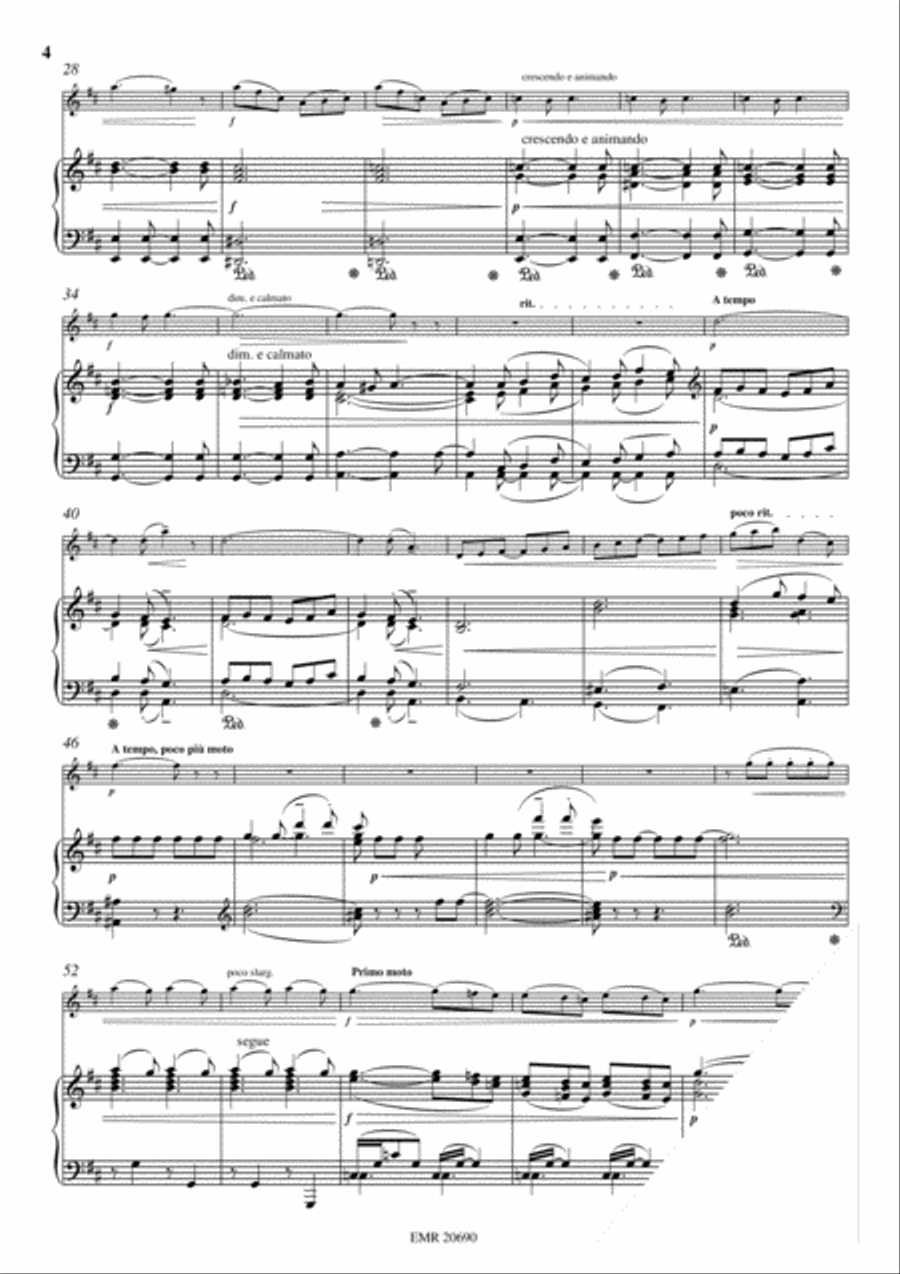 Cavatine Cavatine Violin Solo scores gallery preview page 4