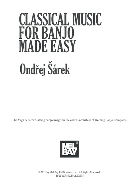 Classical Music For Banjo Made Easy