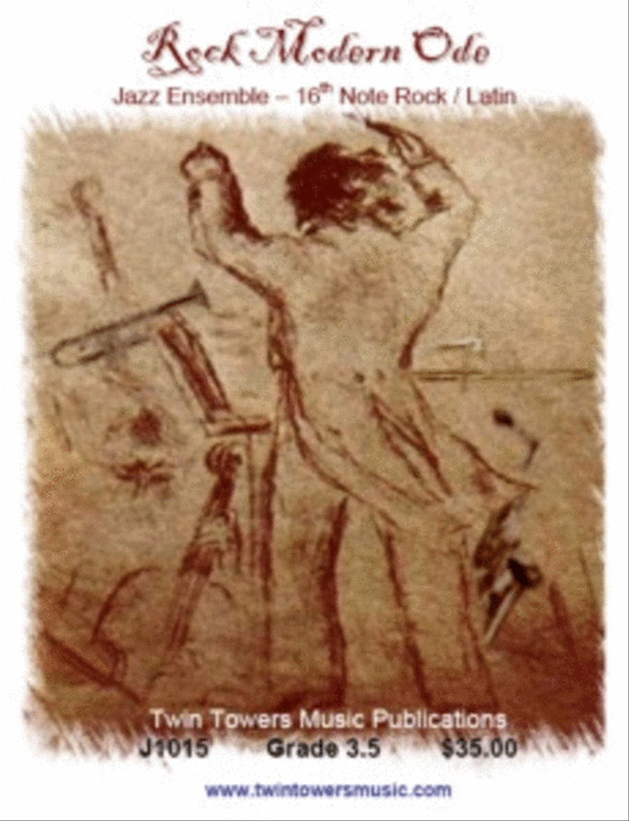 Rock Modern Ode Rock Modern Ode Jazz Ensemble scores gallery preview page 1