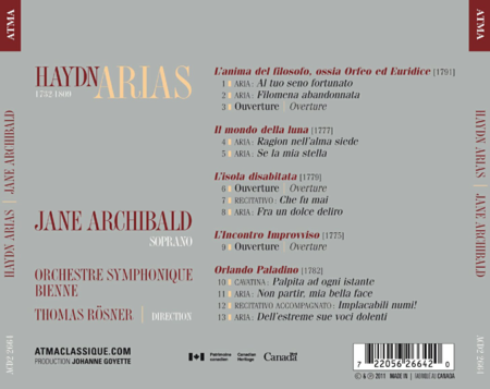 Haydn Arias