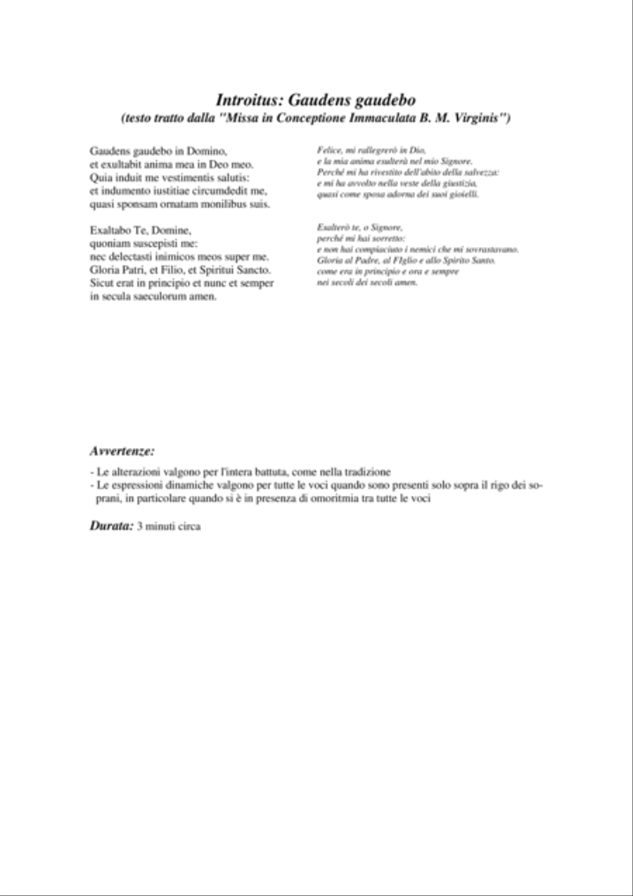 Messa Virgo Lauretana