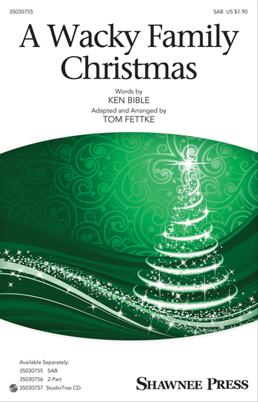 A Wacky Family Christmas 3-Part scores gallery preview page 1