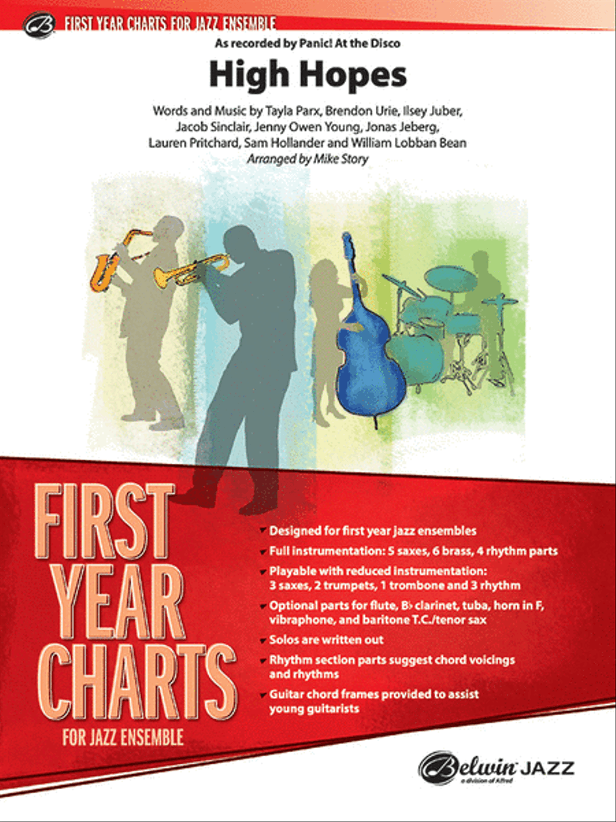 High Hopes Jazz Ensemble scores gallery preview page 1