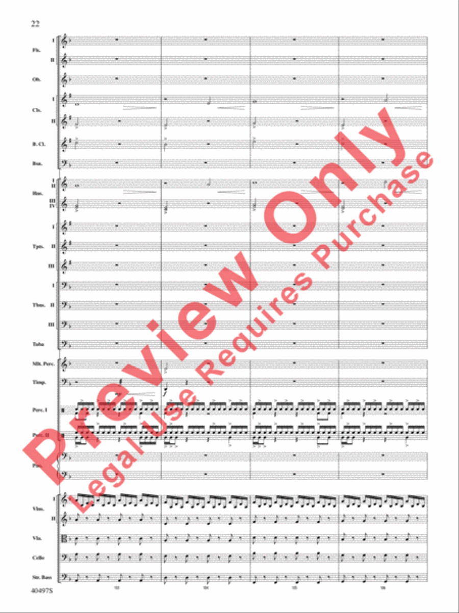 Batman: The Dark Knight Rises Full Orchestra scores gallery preview page 23
