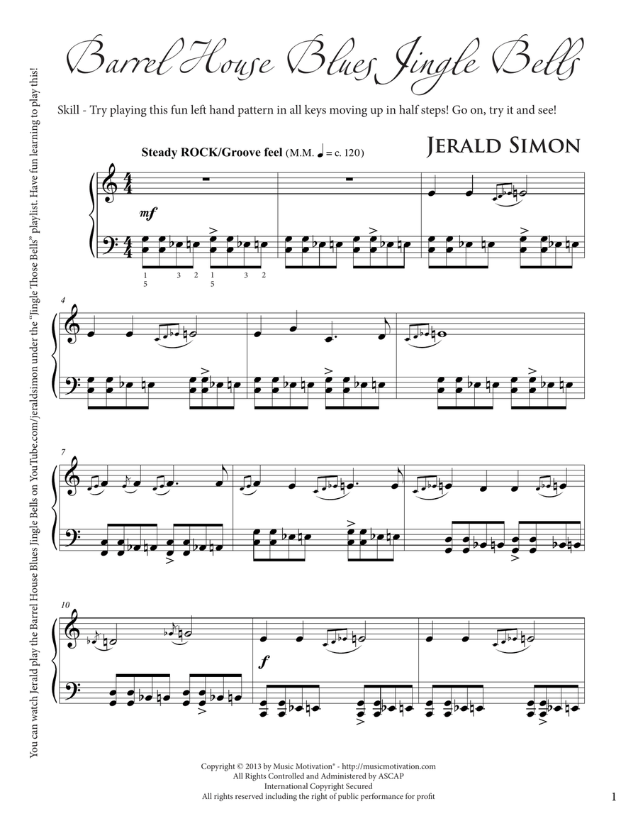 Barrel House Blues Jingle Bells