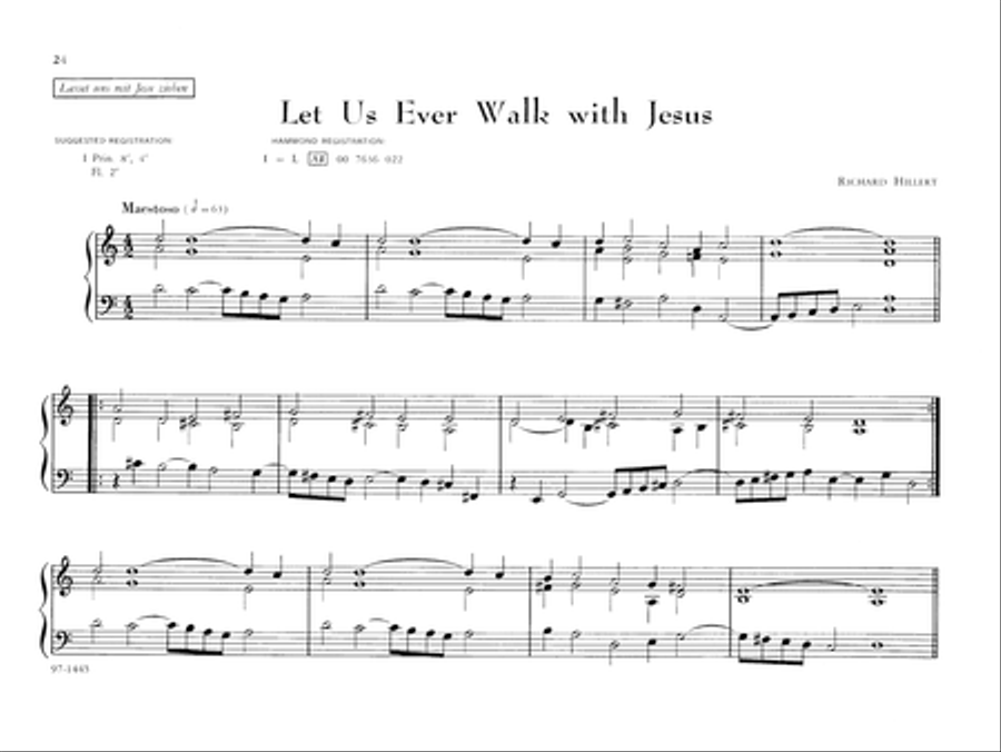 The Parish Organist, Part 09 (Wedding Music) Organ scores gallery preview page 11