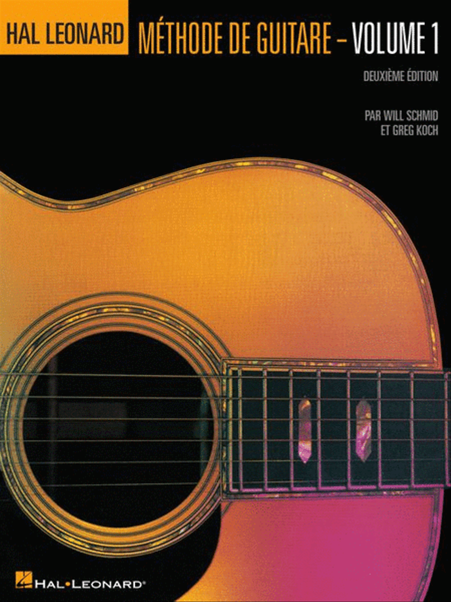 French Edition: Hal Leonard Guitar Method Book 1 – 2nd Edition