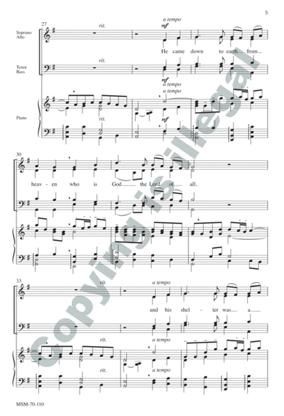 A Carol Suite (Choral Score) image number null