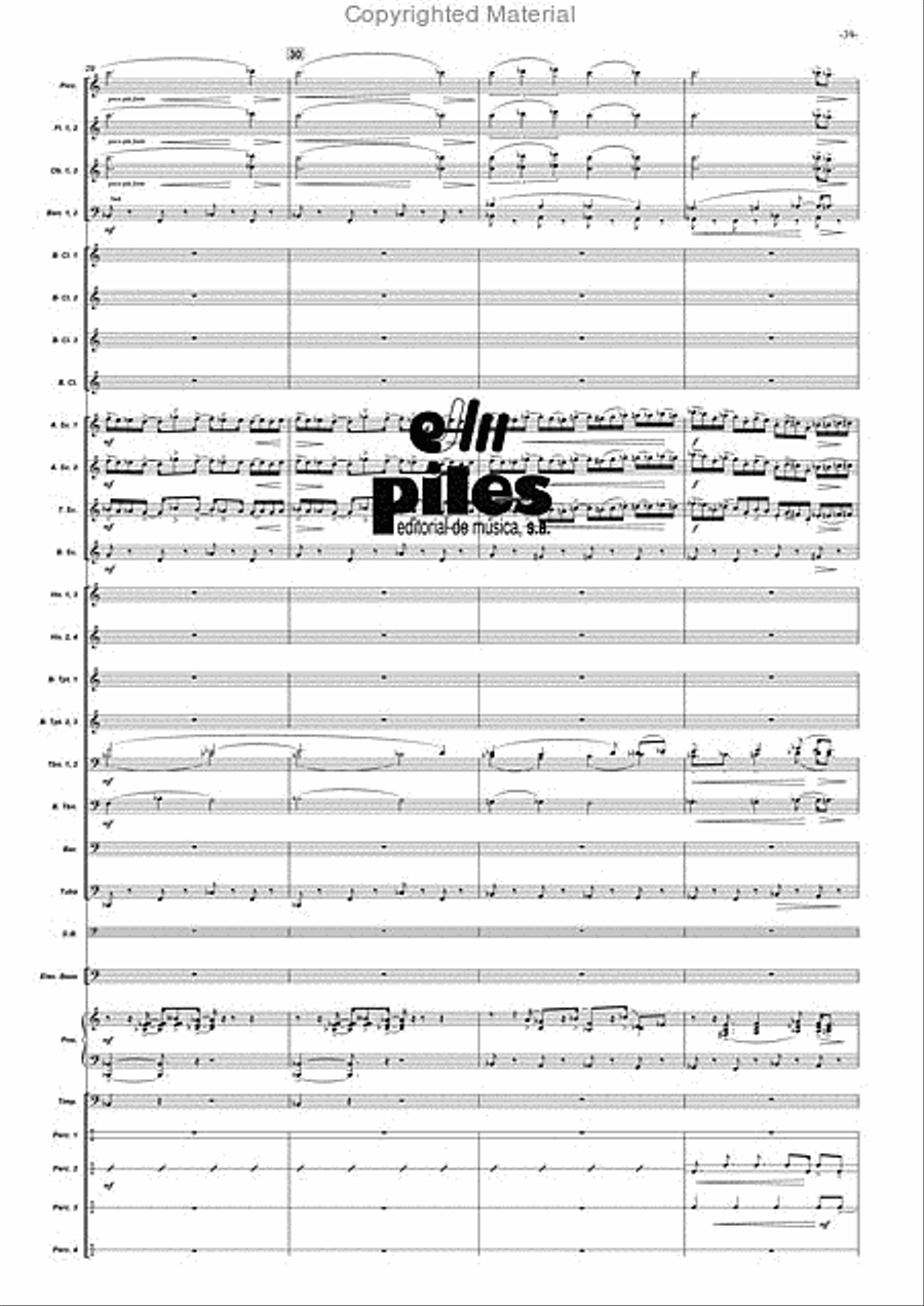 Duende Duende Concert Band scores gallery preview page 40