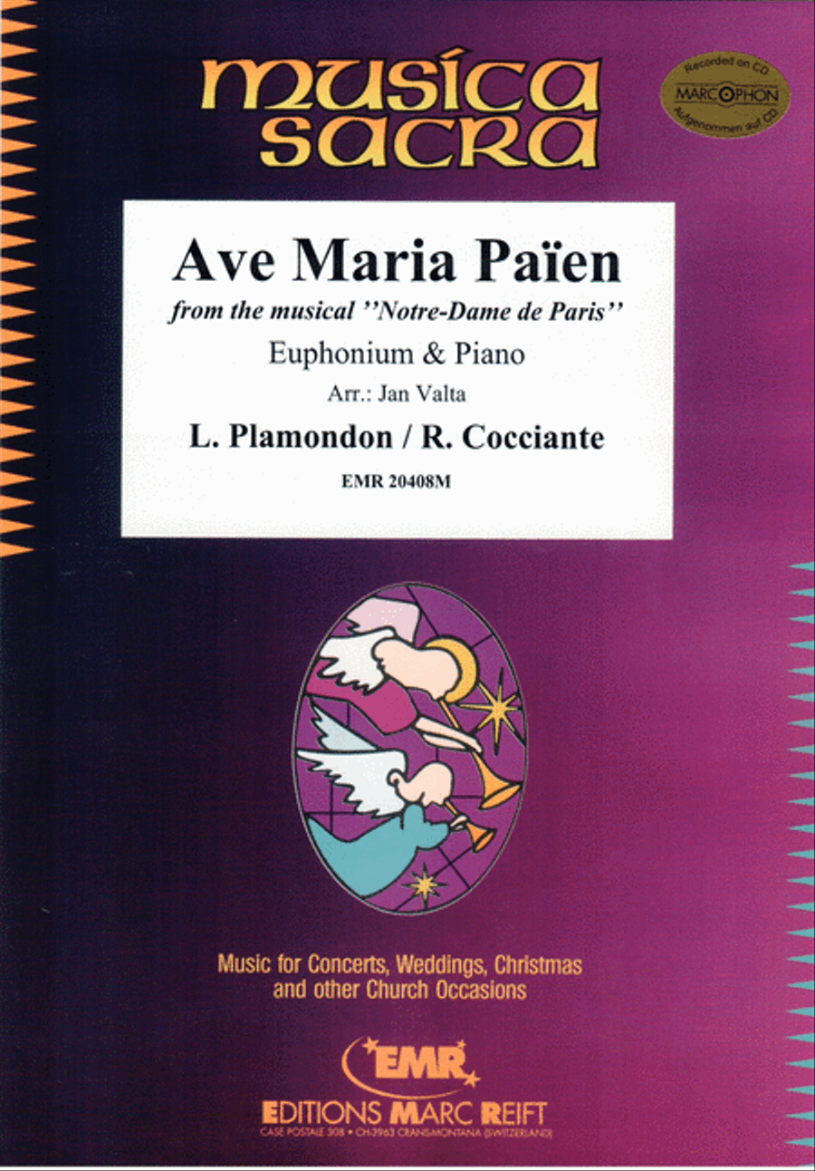 Ave Maria Euphonium scores gallery preview page 1