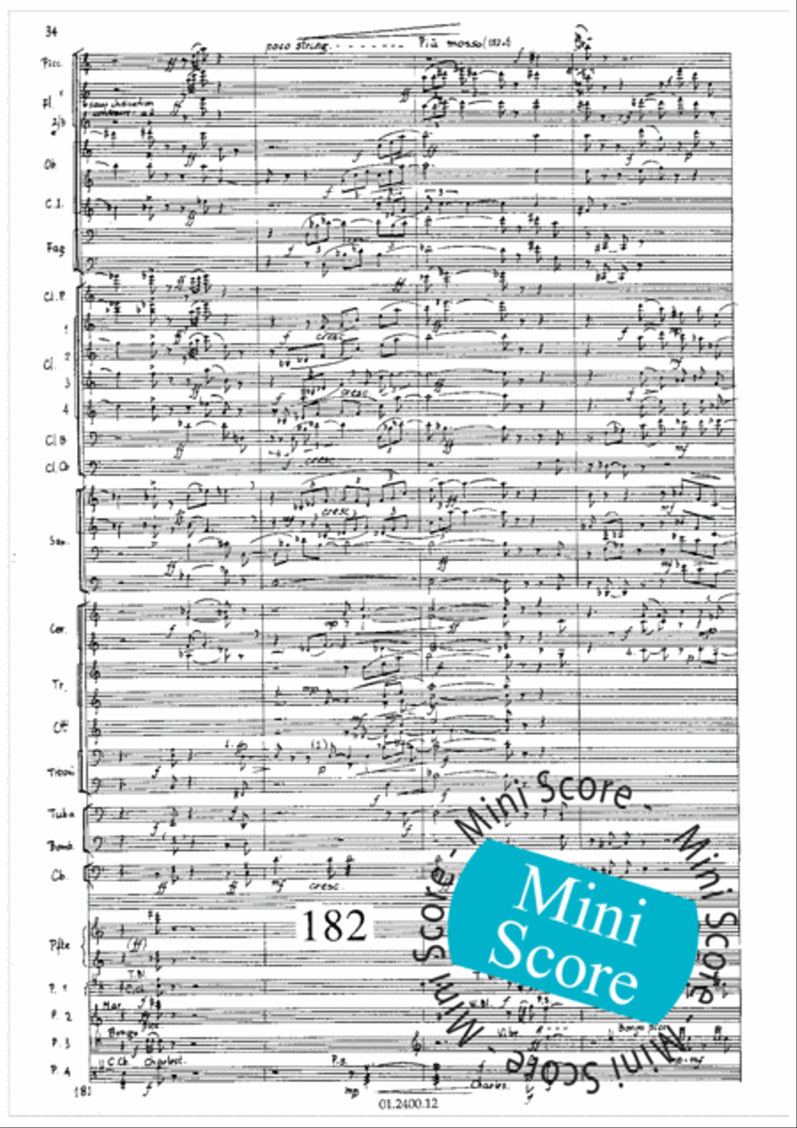 Aratoro I Aratoro I Concert Band scores gallery preview page 38