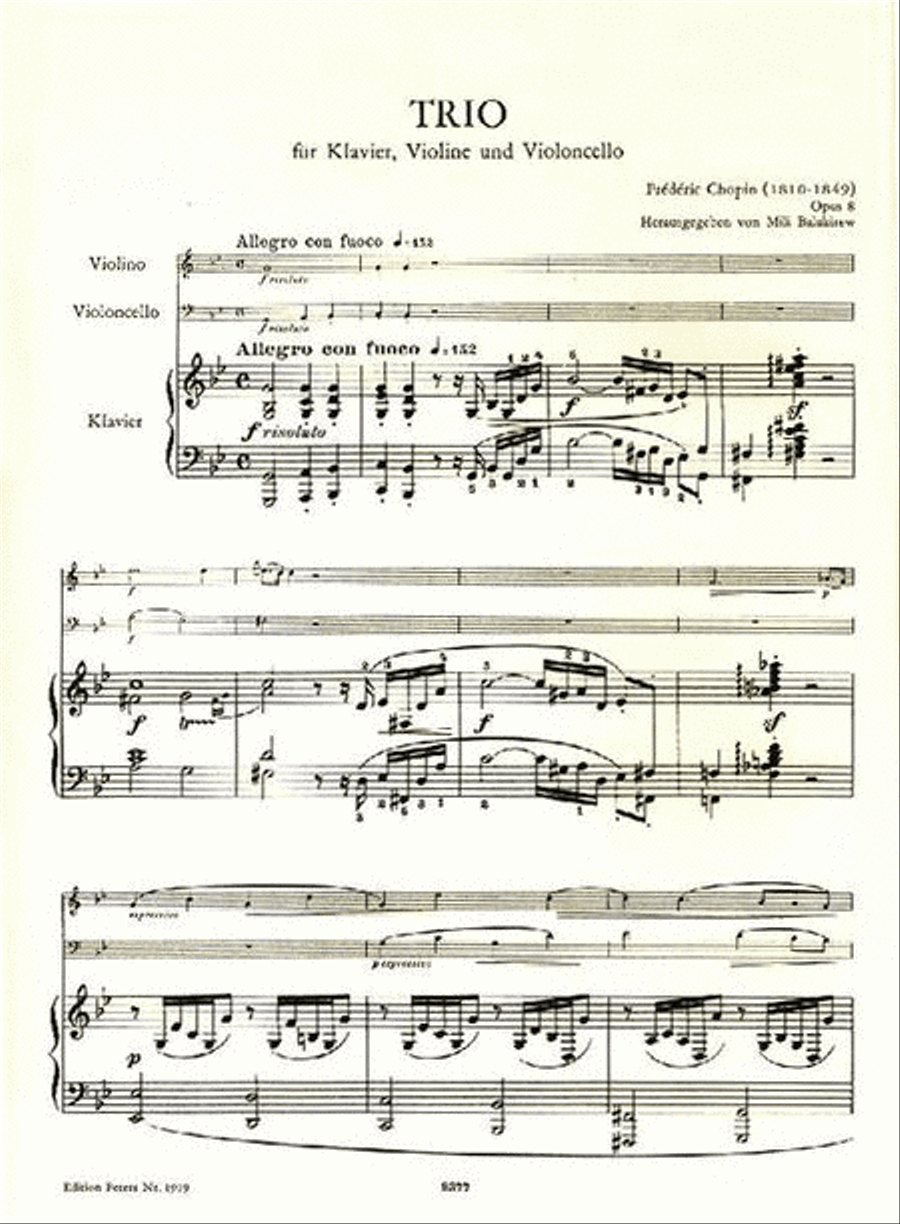 Piano Trio - G minor Piano Trio scores gallery preview page 2