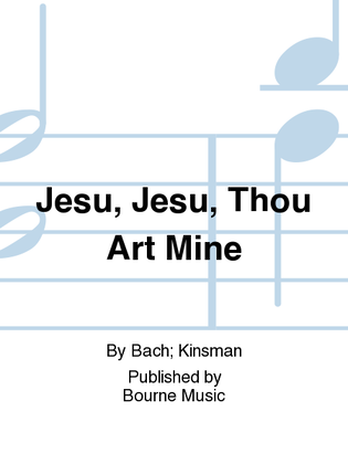 Book cover for Jesu, Jesu, Thou Art Mine