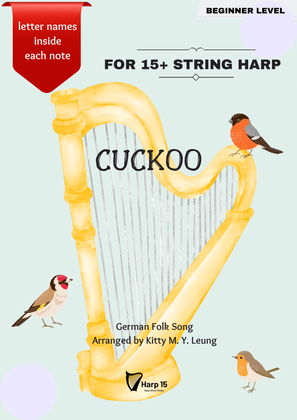 Cuckoo - 15 String Harp