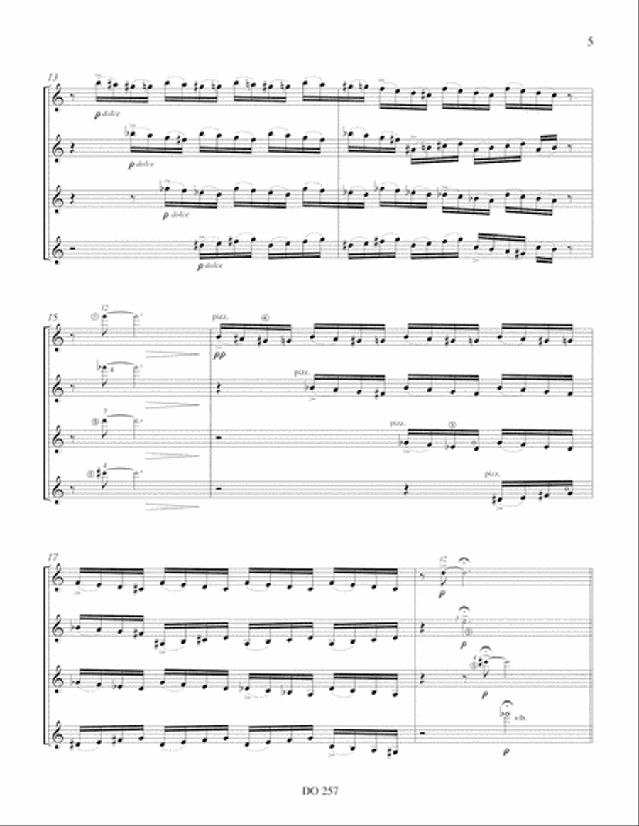 Objets futiles Objets futiles Guitar Ensemble scores gallery preview page 5