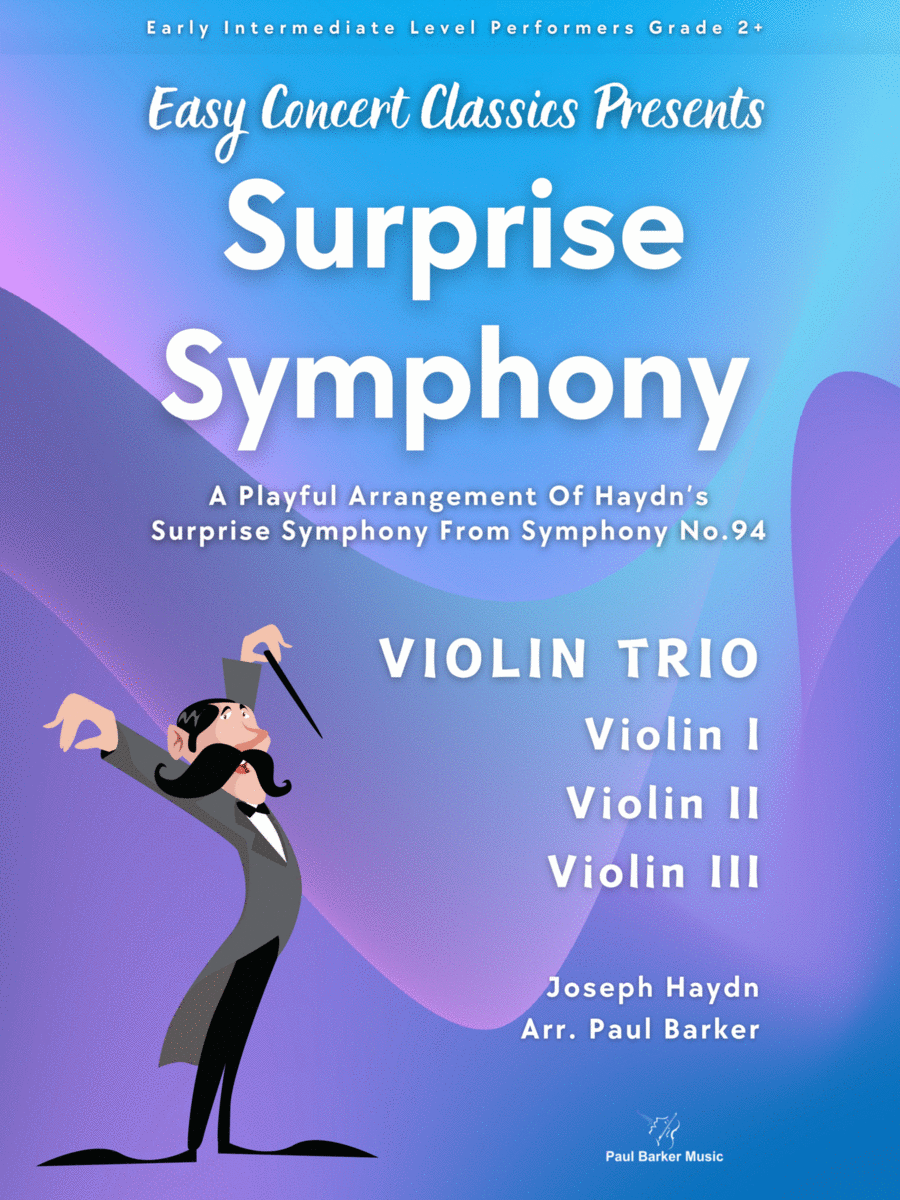 Surprise Symphony (Violin Trio) image number null