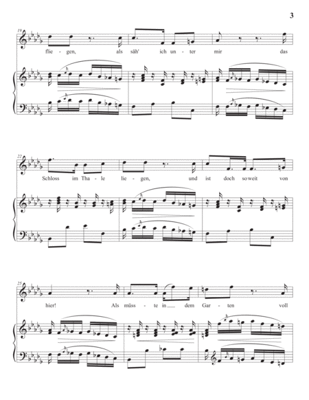 SCHUMANN: In der Fremde, Op. 39 no. 8 (in 3 high keys: B-flat, A, A-flat minor)