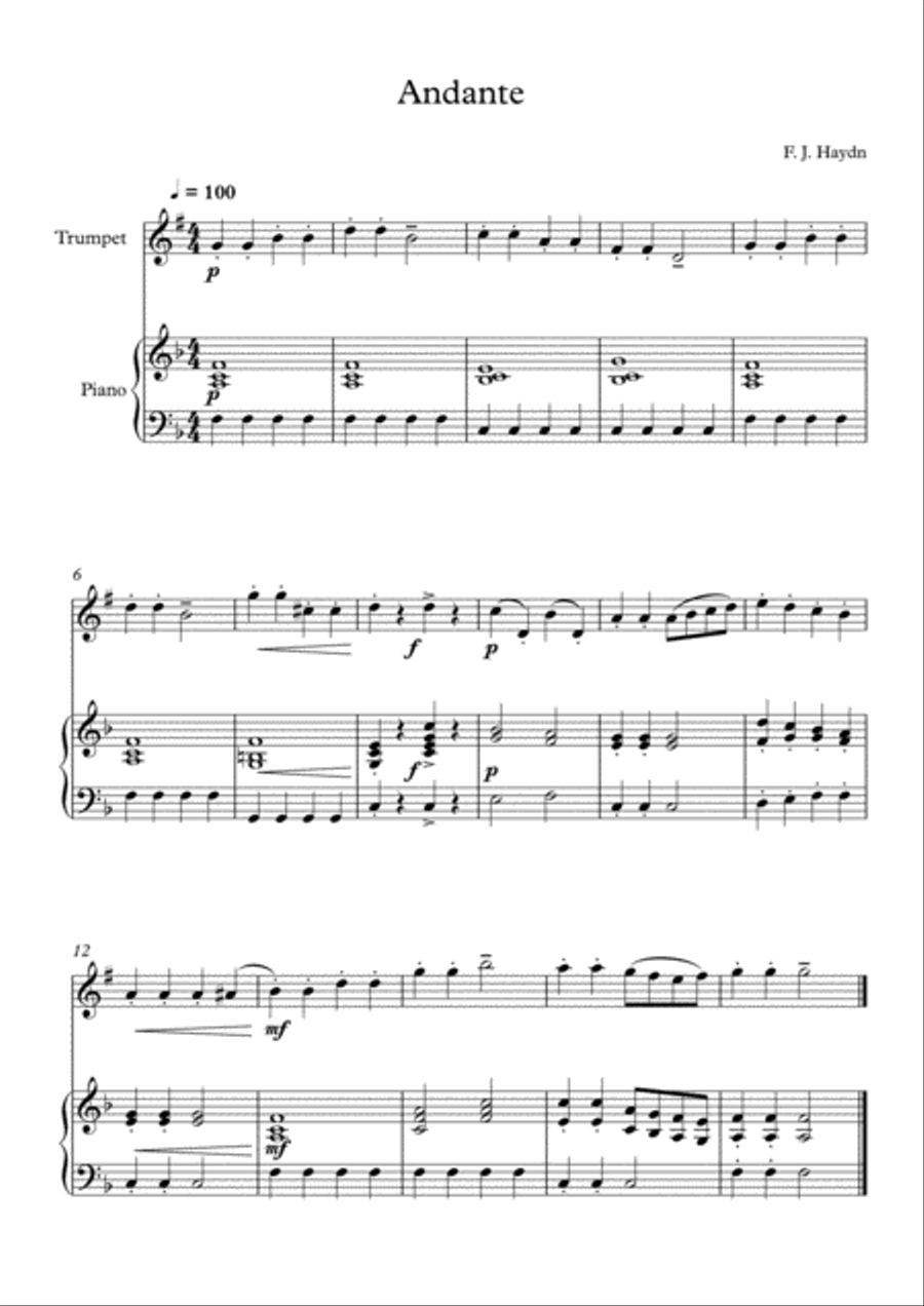 Classical music sale trumpet