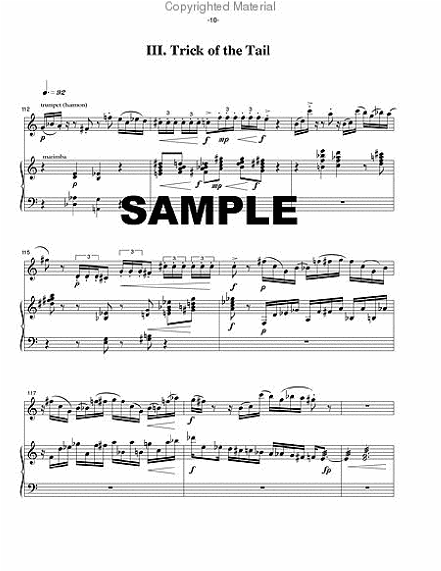 Infinity Infinity Marimba scores gallery preview page 4
