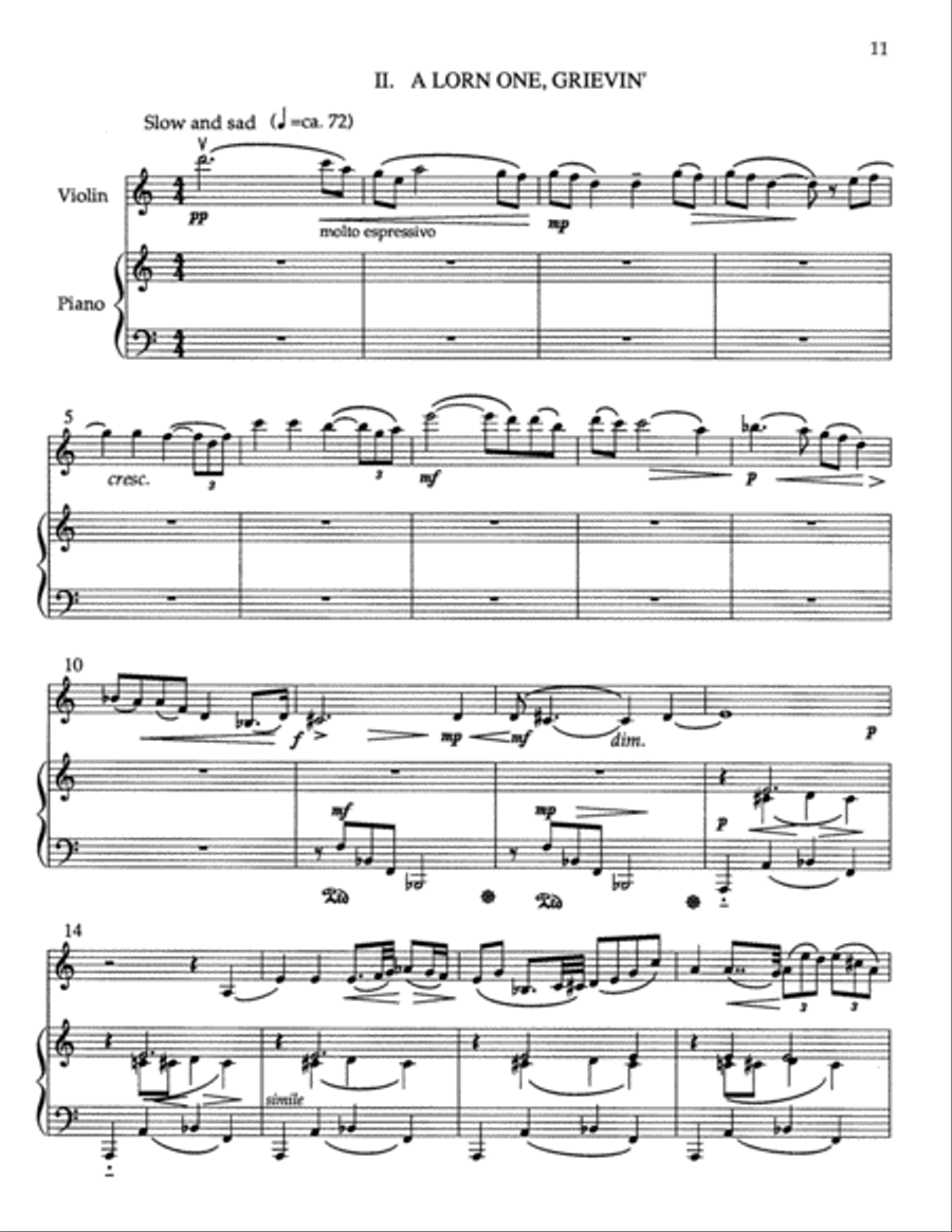 Appalachian Ditties and Dances Violin Solo scores gallery preview page 12