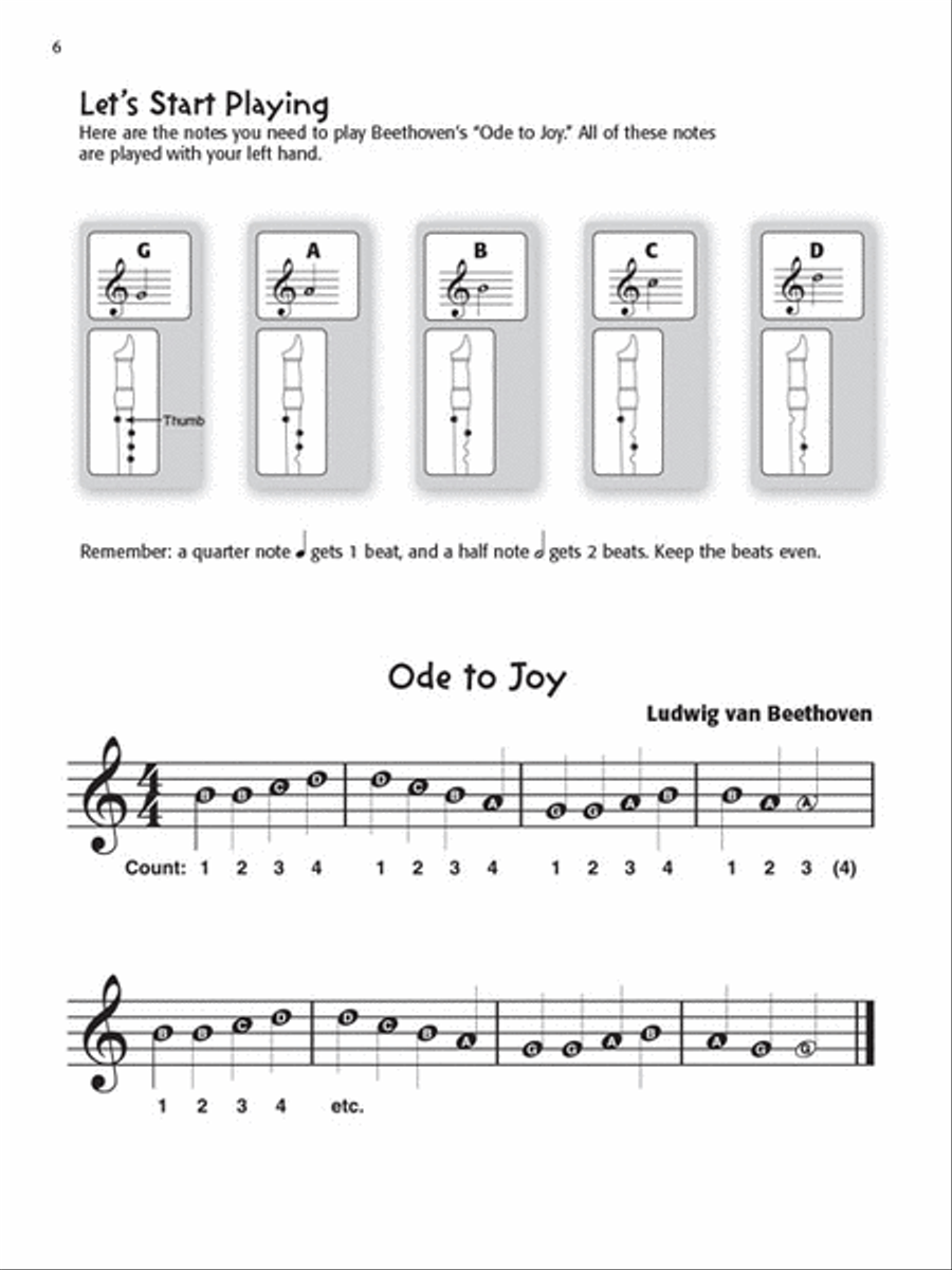 Selections from Star Wars for Recorder Recorder scores gallery preview page 4