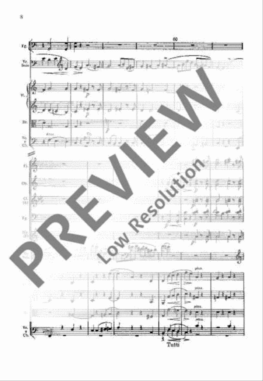 Concerto A minor Orchestra scores gallery preview page 19