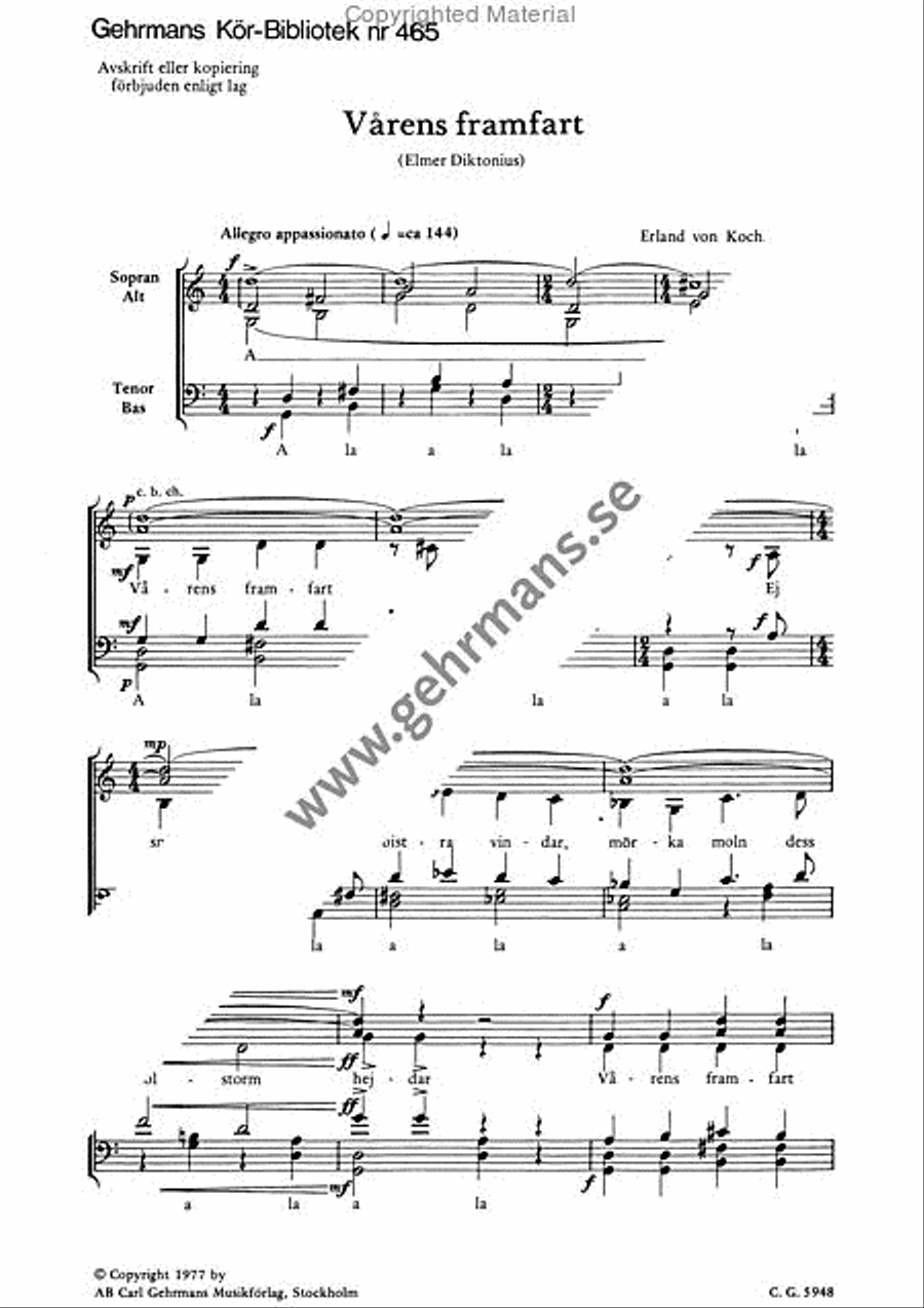 Varens framfart Divisi scores gallery preview page 2