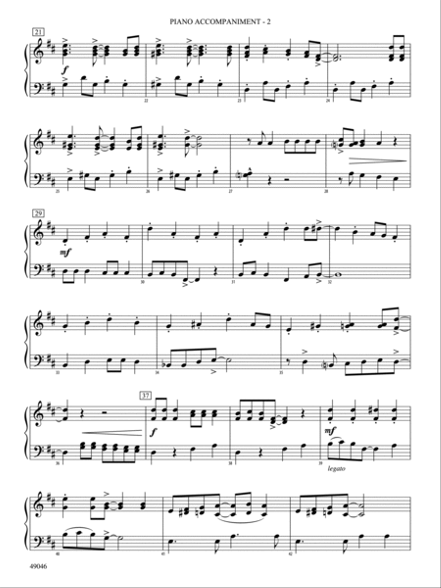 Jingle Bell Rock: Piano Accompaniment Orchestra scores gallery preview page 2
