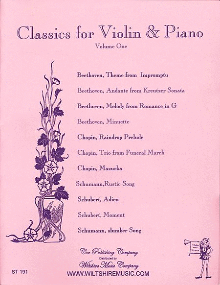 Classics for Violin, Volume 1