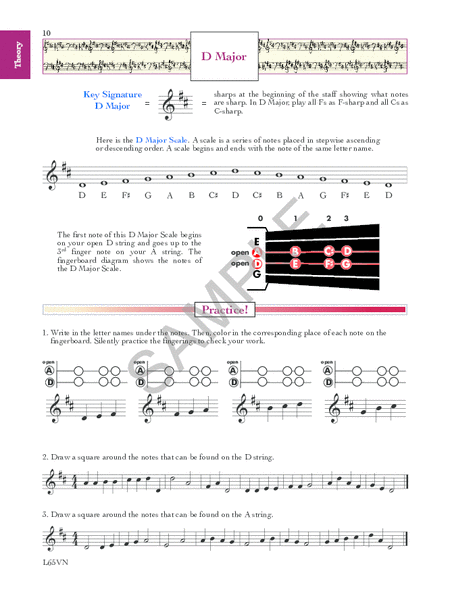Basic Music Theory And History For Strings Workbook 1 - Violin