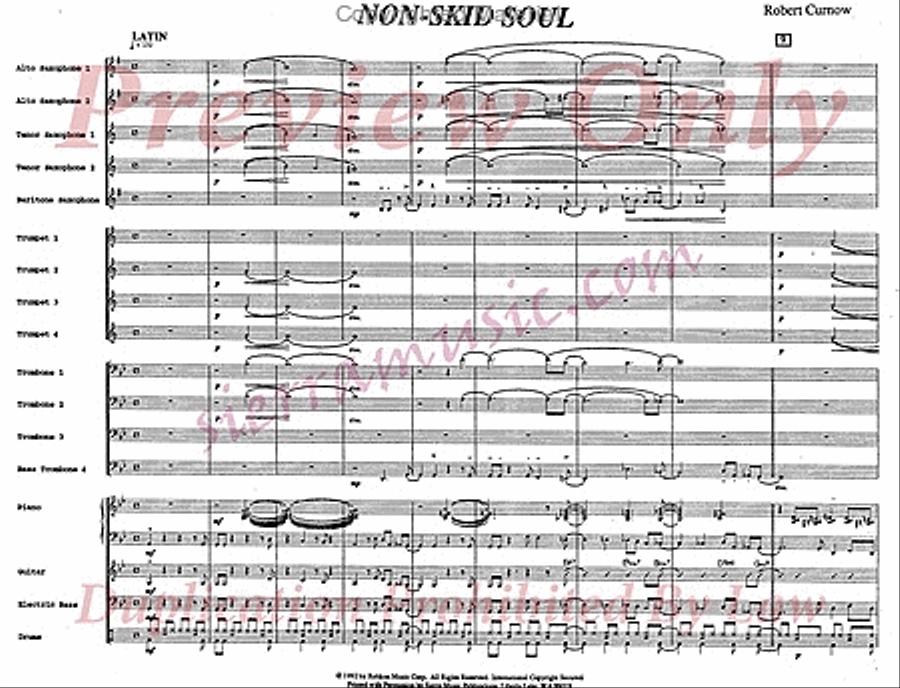 Non-Skid Soul Big Band scores gallery preview page 2