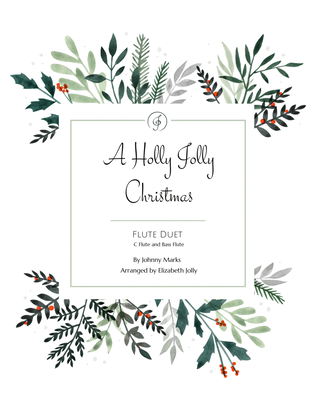 Book cover for A Holly Jolly Christmas