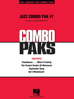 Book cover for Jazz Combo Pak #7
