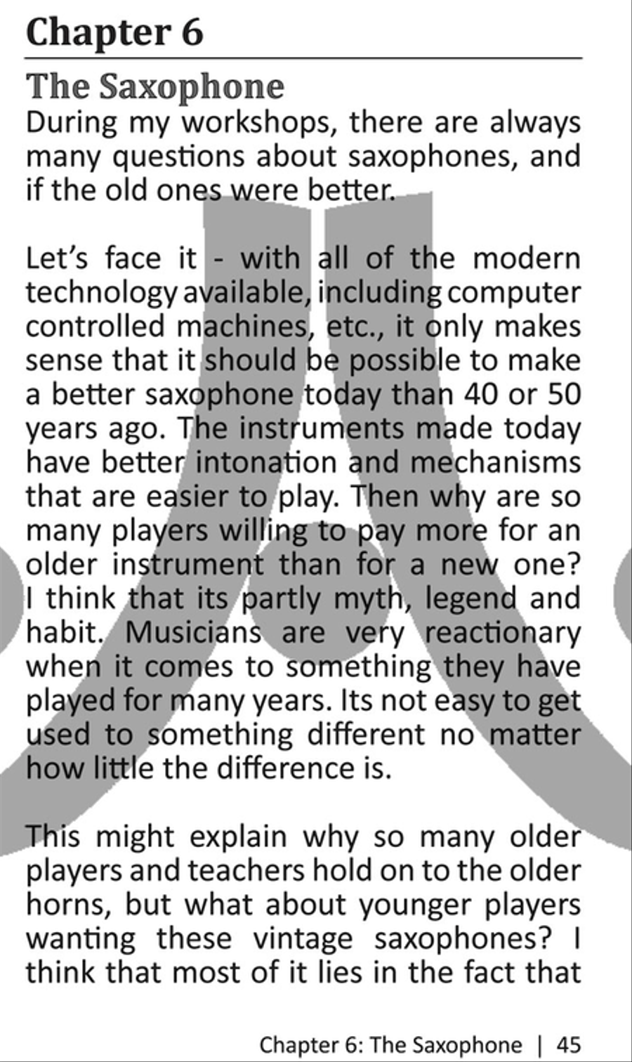 Saxophone Workshop Saxophone Workshop Saxophone Solo scores gallery preview page 9