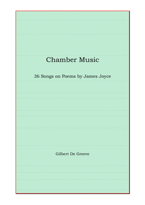 Complete 36 Songs on Poems by James Joyce