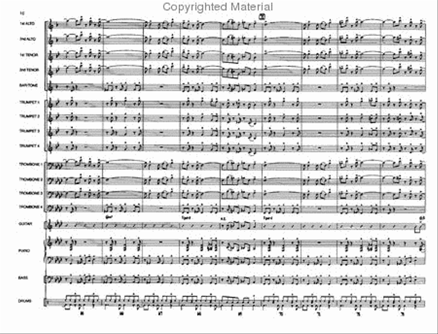 Bringin' It On Jazz Ensemble scores gallery preview page 10