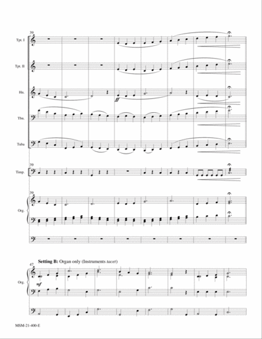 Bunessan Choir scores gallery preview page 6