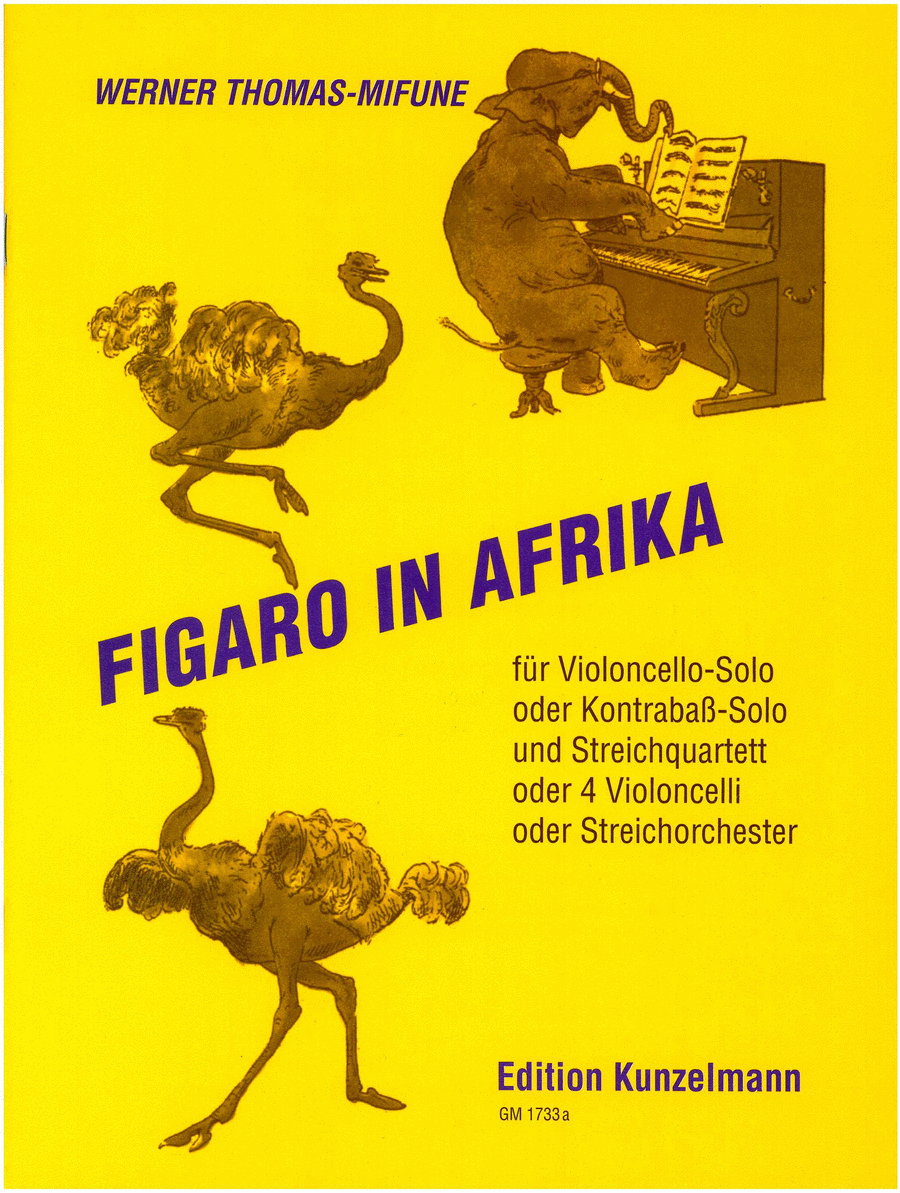 Figaro in Africa String Quartet scores gallery preview page 1