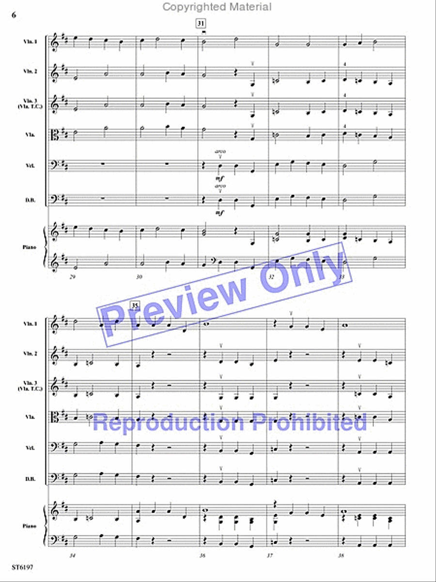 Prelude and Fugue String Orchestra scores gallery preview page 5
