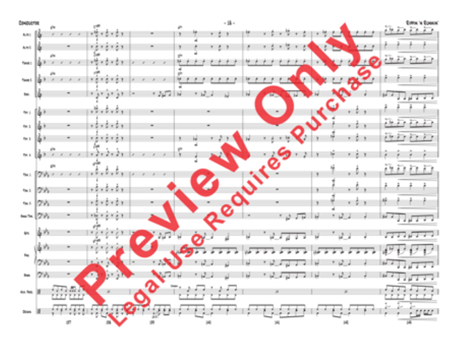 Rippin' 'n Runnin' Jazz Ensemble scores gallery preview page 19