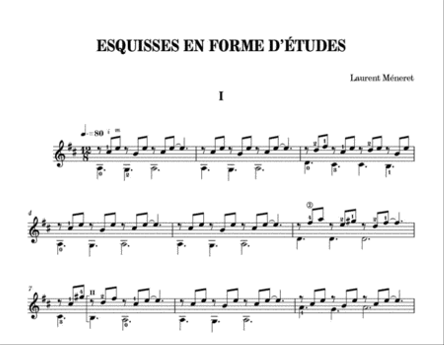 Little Celtic Suite Classical Guitar scores gallery preview page 2
