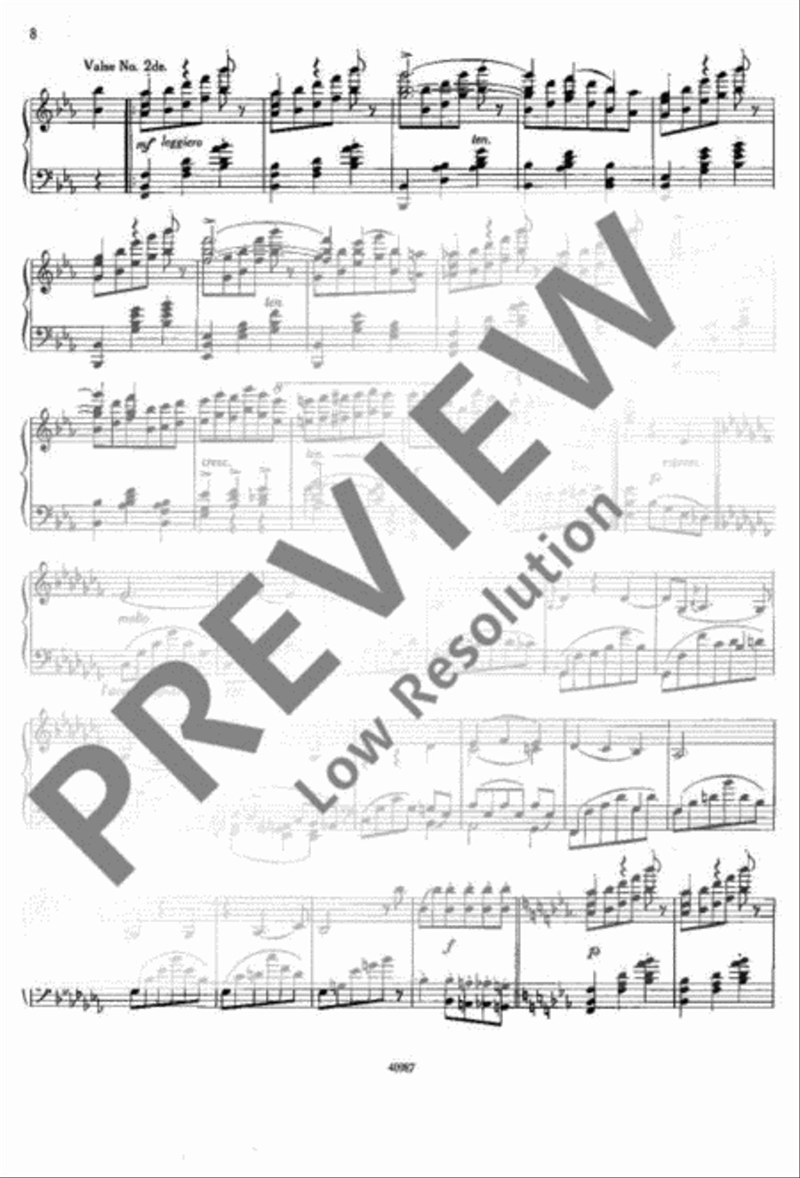 Arabesken Arabesken Piano Solo scores gallery preview page 9