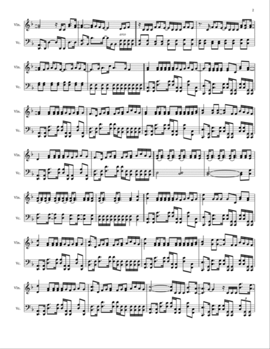 Flashlight String Duet scores gallery preview page 2