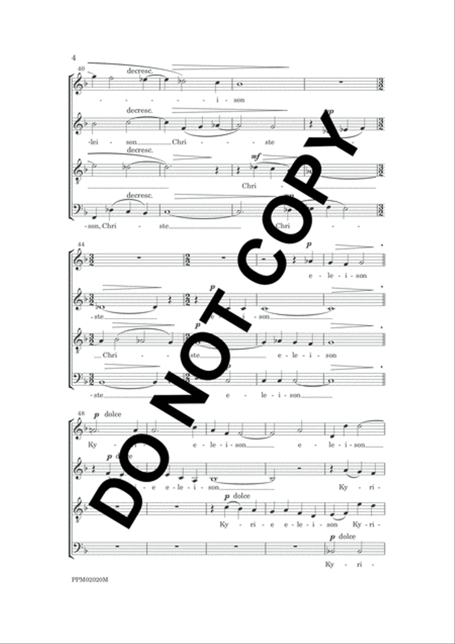 Mass Mass 4-Part scores gallery preview page 7